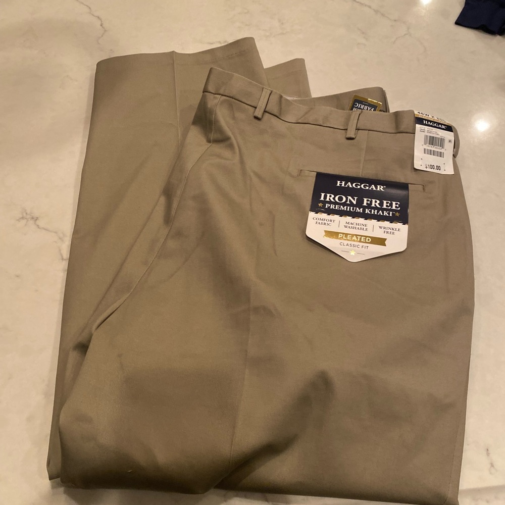 Brand new haggar kaki pants